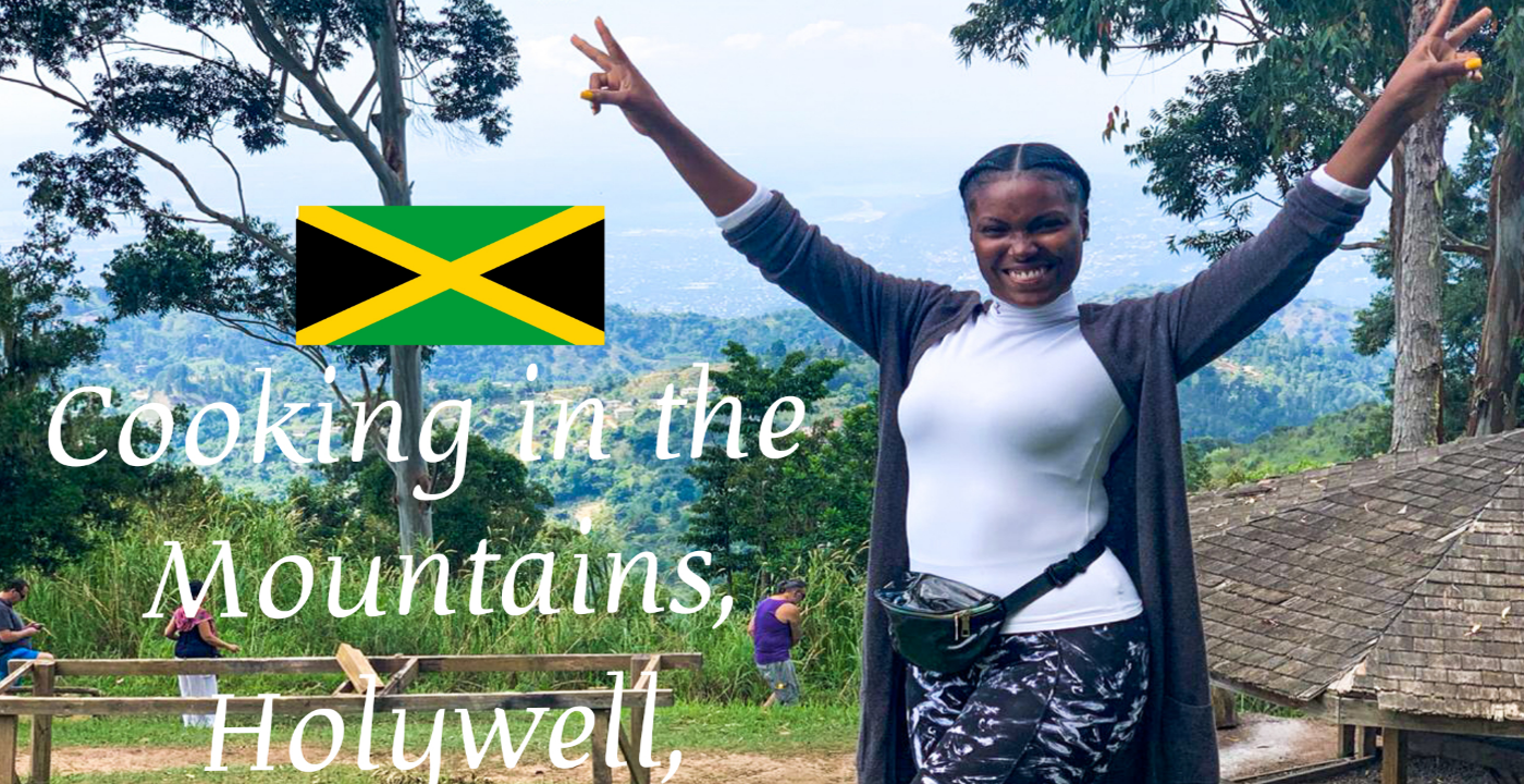 Cooking in the Mountains of Holywell, Jamaica picture